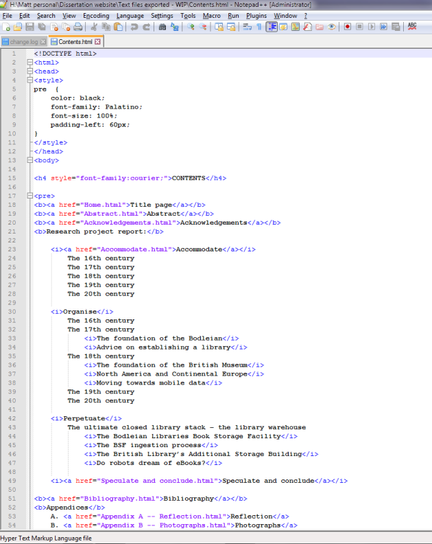 HTML screenshot